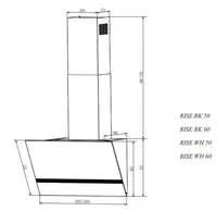 Кухонная вытяжка ELIKOR RISE BK 50 330.0706.434