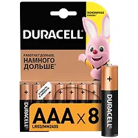 Элемент питания DURACELL BASIC LR03 (CN) BL8 (19662)