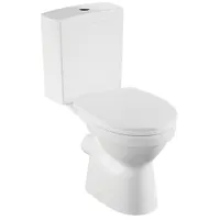 Унитаз-компакт Eisberg с бидеткой, г/в, 2-реж., сид. ТП, Soft Close (NORM-VitrA)