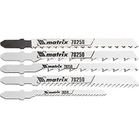 Набор полотен для электролобзика по дереву. 5шт. // MATRIX Professional (78250)