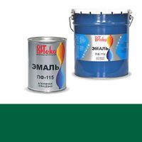 Эмаль ПФ-115 (Зеленая 2.6 кг "Витеко")
