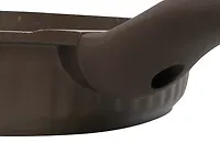 Сковорода Kukmara Stella 280 мм с ручкой, мокко
