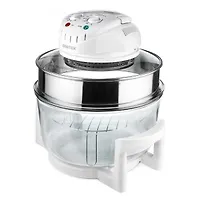 Аэрогриль Centek CT-1456 (белый) <12+5л> 1400Вт, таймер 90 мин, max 250 , 2 решетки