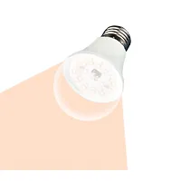 Лампа светодиодная для растений форма "A" LED-A60-10W/SPFR/E27/CL PLP01WH