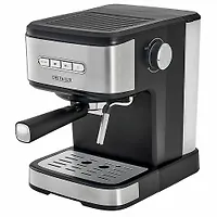 Кофеварка DELTA LUX DE-2003 черный, 850 Вт., объем 1,5л, 15 бар
