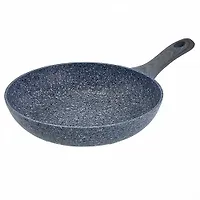 AK-0103A/22N Сковорода алюминиевая ALPENKOK с антипригар.покрыт."GRANIT PREMIUM" индукция d=22см(6)