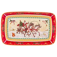 Блюдо "Русская тройка" 30х19х4 см. 85-1646