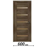 Дверь GLLight 7 600*2000 дуб трюфель брон.сат.
