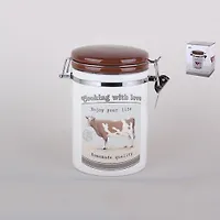 Банка д/сып.продуктов 850мл с клипсой п/уп, Country life ZFC038-C1