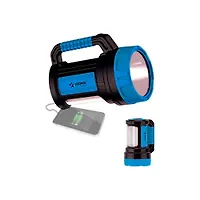 Фонарь светодиодный, аккумуляторный KOSMOS PREMIUM 7W LED, зарядка KOSACCU9107WUSB