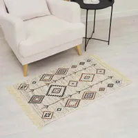 Коврик для в/к KILIM GOLD из 1шт 60х90см 58139 (кремовый-серый) 1/30
