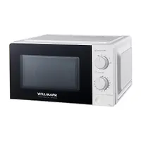 Микроволновая печь WILLMARK WMO-202MW (20л,700Вт,механич.ПУ,кнопка д/л откр.дверцы,6 ур.мощн.,белая)