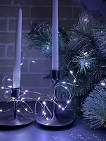 Гирлянда светодиодная на батарейках ULD-S1000-100/SCB/3AA WHITE IP20 DEW UL-00007186