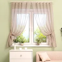 Комплект тюля LEGRAND Ронда кристалон 140*170 с подхватами бежевый ГП (2 шт.)