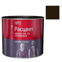 Эмаль "Расцвет" "Универсальная" ШОКОЛАДНАЯ 1.9 кг. (7736)