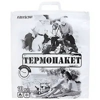 Термопакет, 42х45 см, пластиковая ручка, Мах нагрузка до 10 кг. /100/10 61435  BOYSCOUT
