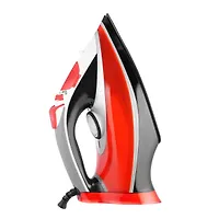 Утюг Centek CT-2346 (красный) 3000Вт, МОЩНЫЙ ПАРОВОЙ УДАР, керамическая подошва, самоочистка, 380мл
