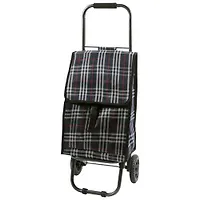 Тележка с сумкой D203ECO "Tartan",30 кг  арт.002250