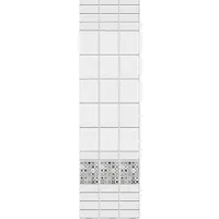 Панель ПВХ Novita "Черный тюльпан" Добор 2700х250=0,675м2 "Акватон"