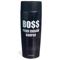 Термокружка agness "Boss" 360мл, колба нерж.сталь 18/10 709-119 709-119