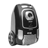 Пылесос Centek CT-2519 (черн/хром) 2500/500Вт, регулятор мощности, тканевый мешок, телескоп. трубка