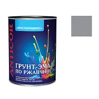 Грунт-эмаль по ржавчине 3 в 1 "ПРОСТОКРАШЕНО" серая 1,8 кг