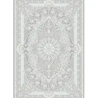 Ковер "KUMSAL" 150*230 овал. - Q700A GRAY/GRAY