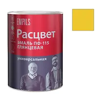 Эмаль "Расцвет" "Универсальная" ярк-желтая 0.9 кг. (7767)