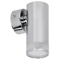 LIGHTING Светильник 4008 накладной настенный под лампу GU10 хром IEK
