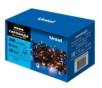 Гирлянда светодиодная ULD-S2000-200/DGA WARM WHITE IP20 20м. UL-00007308