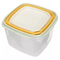 Комплект контейнеров для продуктов CLEVER Phibo 3шт, 0,45л + 0,75л + 1,2л (микс 1) 4331608