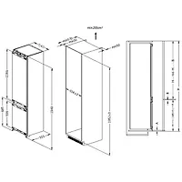 HRF305NFRU Встраиваемый Холодильник Haier