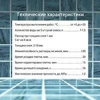 Смесь сухая клеевая "Юнис - БЕЛФИКС" (5кг)