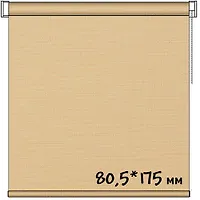 Мини Ролета Декор 80,5*175 персик
