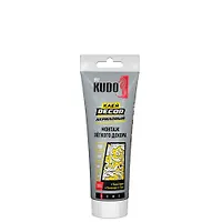 Клей KUDO HOME Decor для монтажа легкого декора, на акриловой основе,белый, 200 мл. KBT-311