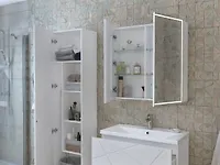 Зеркальный шкаф "GEOMETRY - 800" с LED подсветкой г. Нижний Новгород