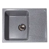 Мойка GranAlliance G-22 (575х470мм) графит с сифоном