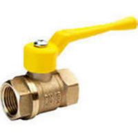 Кран лат.шаровый (11б27п) ДУ-32 (газ) (БАЗ) рычаг (г/г)
