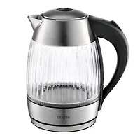 Чайник Centek CT-0011 стекло 1.8л, 2200Вт, LED индикатор, Защита от перегрева, Фильтр от накипи.