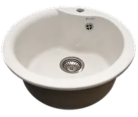 Мойка GranAlliance G-12 (d-485 мм) белая