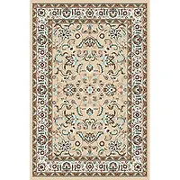 Ковер "OSCAR" 2,0*4,0 овал - Q024A BEIGE/BEIGE