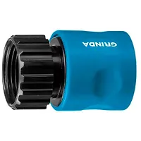 GRINDA PROLine TT-34I, соединитель быстросъемный для шланга 3/4", с внутренней резьбой 8-426501