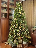 Ель Флора 1033224 зеленая 2,4 м