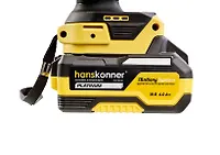 Винтоверт ударный аккумуляторный Hanskonner HCD20420BLC ударный б/щPLATINUM,18В, 420Нм,1x4Ач,кейс