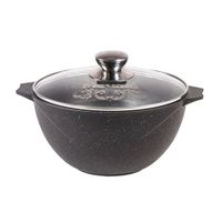 Казан для плова 7л АП Гранит black арт.57802