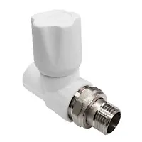 Вентиль для радиатора прямой 25х3/4" (40/10) (Valfex) БЕЛЫЙ "ВАЛФ-РУС"
