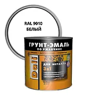 ГРУНТ-ЭМАЛЬ по ржавчине (0,75л.) белый "Рогнеда" (20410)