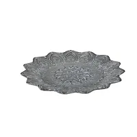 Большая тарелка "каменный цветок" 34 cm (кор.6шт) 17474
