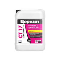 Грунтовка-концетрат глубокого проникновения Церезит СТ 17, 10 л 2142162
