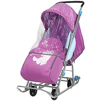 Коляска комбинированная Baby 1 DB1/1 Disney Коты Аристократы кошечка Мари орхидея